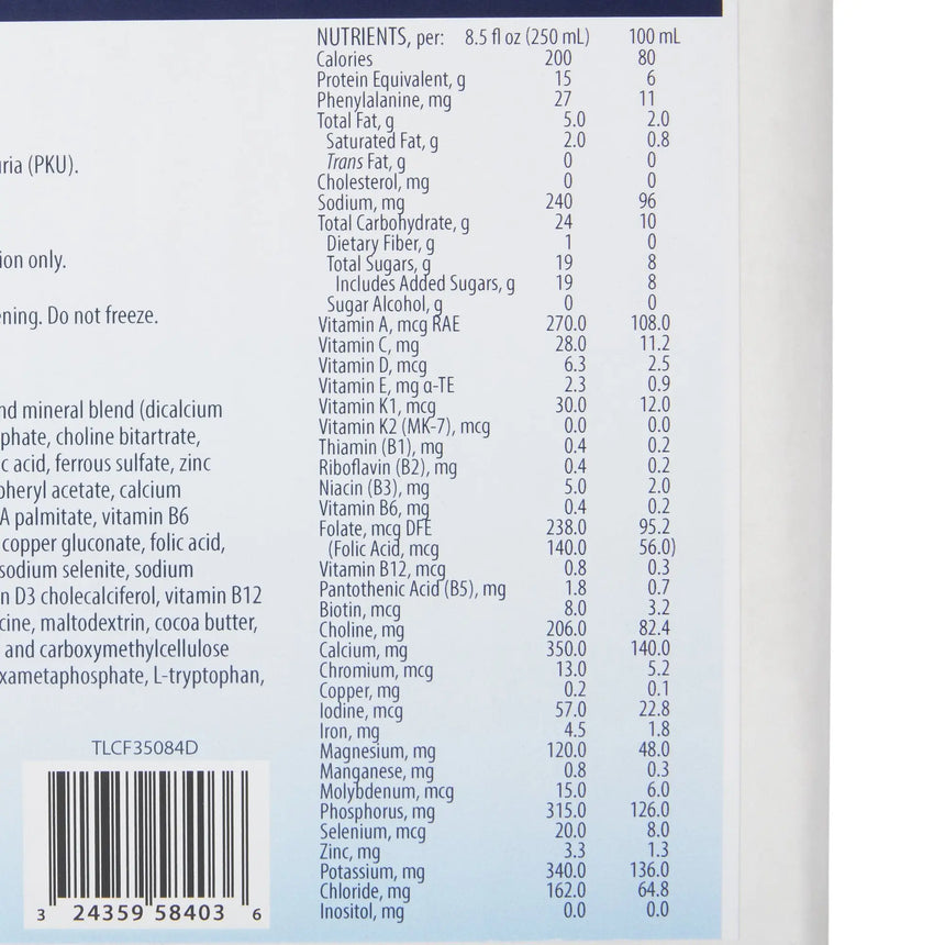 Glytactin® RTD 15 PKU Low Phenylalanine GMP-based Medical Food, 8.5-ounce carton Glytactin® RTD 15