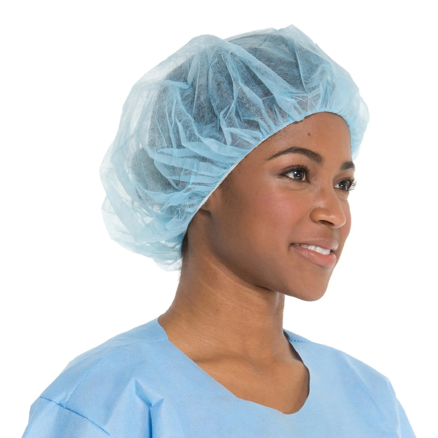 Halyard® Spunbound Bouffant Cap, Large - getMovility