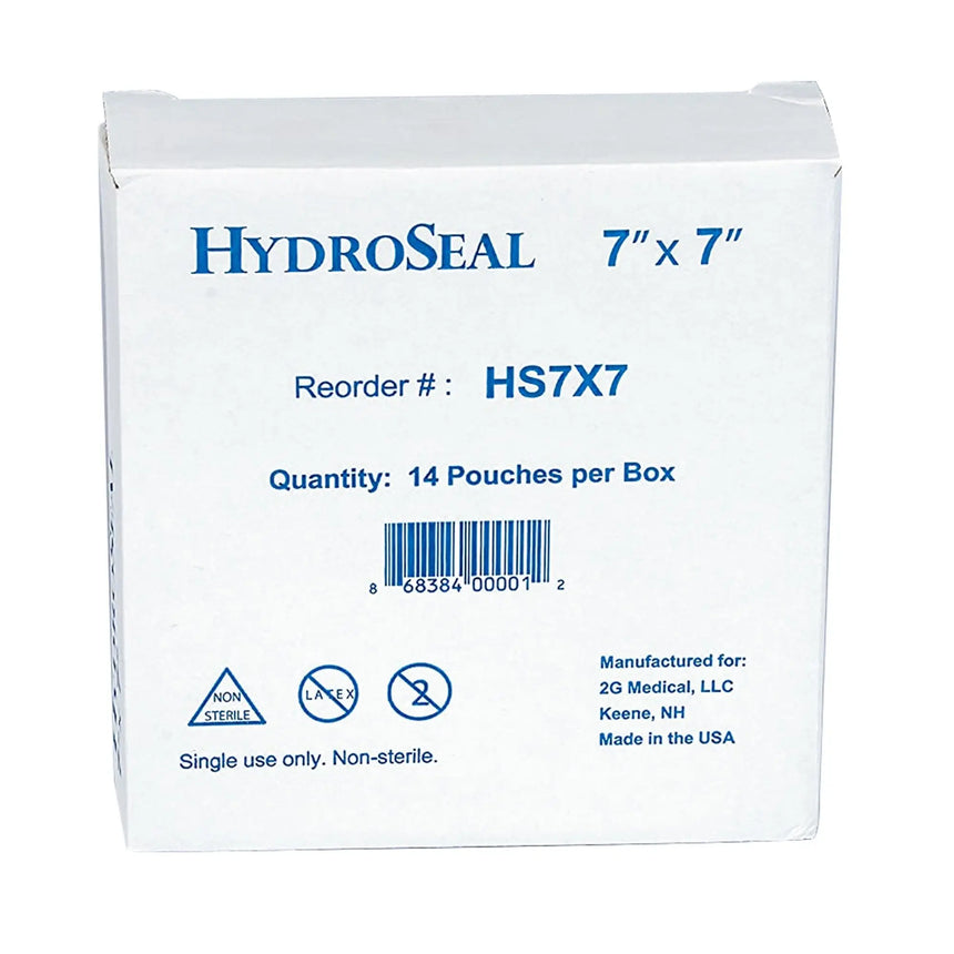 HydroSeal IV Site Barrier Protector, Clear, 7 x 7 inch, Disposable HydroSeal