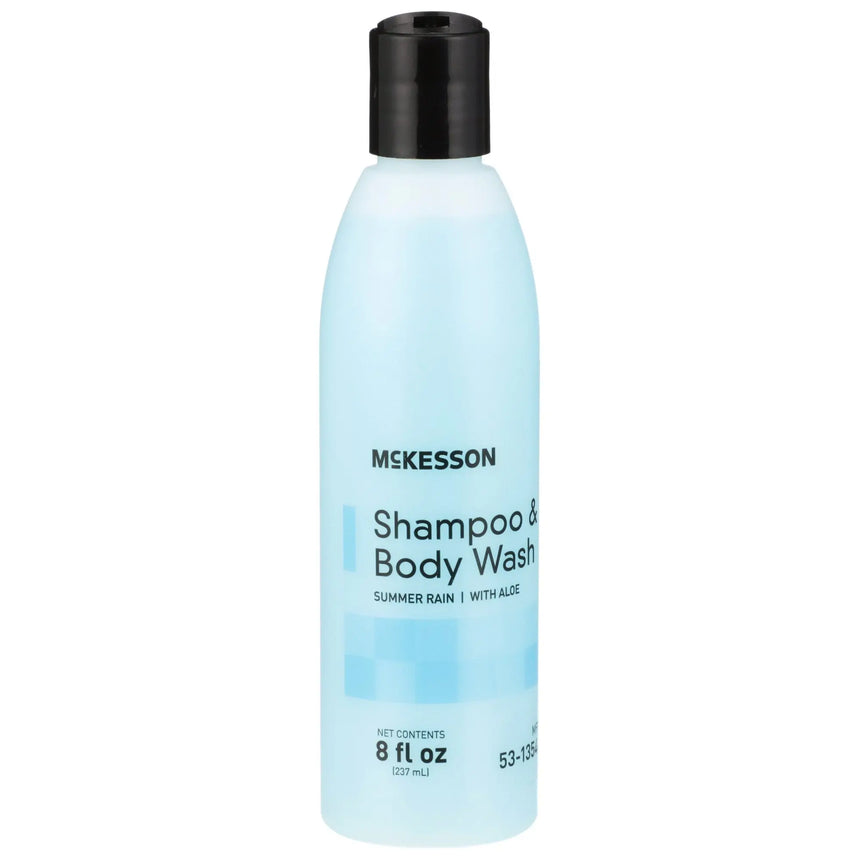 McKesson 2-in-1 Shampoo and Body Wash, Flip-Top Bottle, 8 oz, Summer Rain Scent McKesson