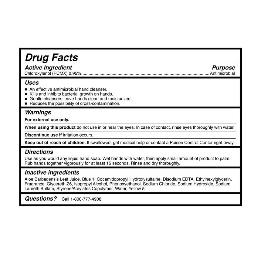 McKesson Antimicrobial Lotion Soap, Herbal Scent, 1-gal Jug, Green, 0.95% Strength - getMovility