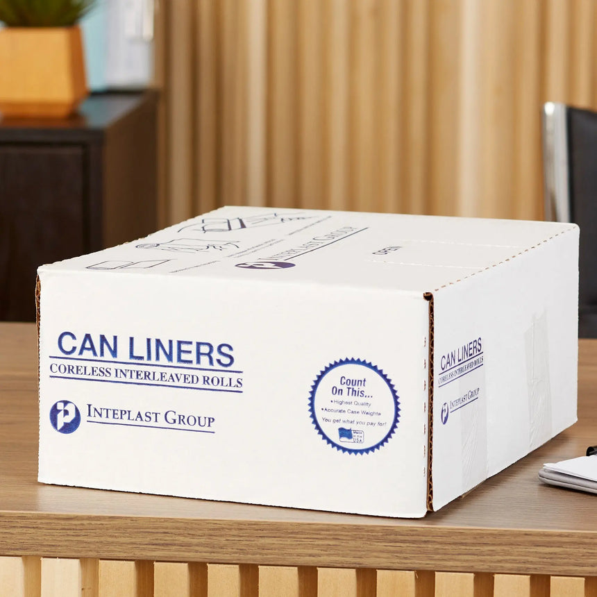 McKesson Extra Heavy Plus Duty Trash Bag, Clear, 45 gal. McKesson