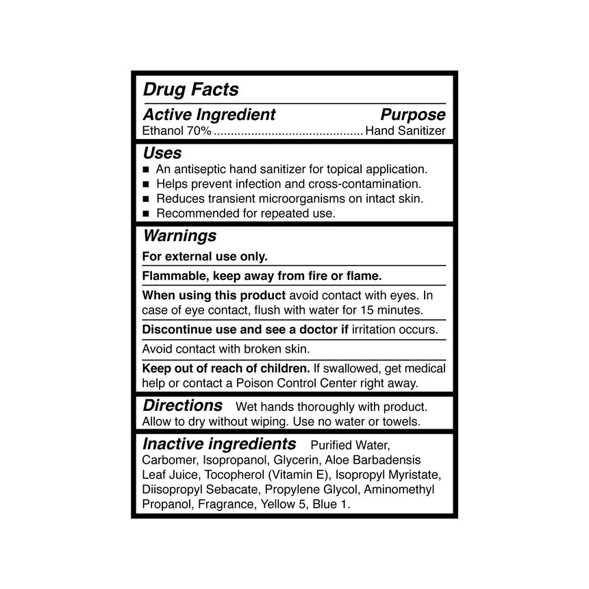 McKesson Gel Hand Sanitizer with Aloe 1000 mL McKesson