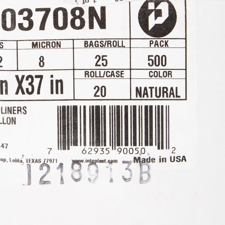 McKesson Light Duty Clear Trash Bags, 30 gal, 8 Mic McKesson