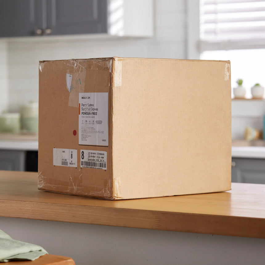 McKesson Perry® Latex Surgical Glove, Size 8, Brown McKesson Perry®