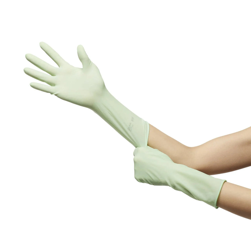 McKesson Perry® Performance Plus Polyisoprene Surgical Glove, Size 6.5, Green McKesson Perry® Performance Plus