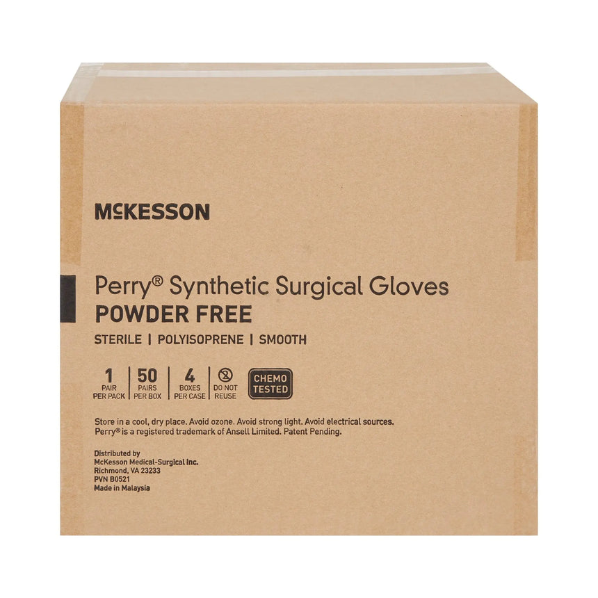 McKesson Perry® Performance Plus Polyisoprene Surgical Glove, Size 6, Green McKesson Perry® Performance Plus