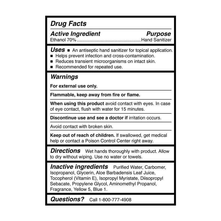 McKesson Premium Hand Sanitizer with Aloe, 8 oz. McKesson Premium