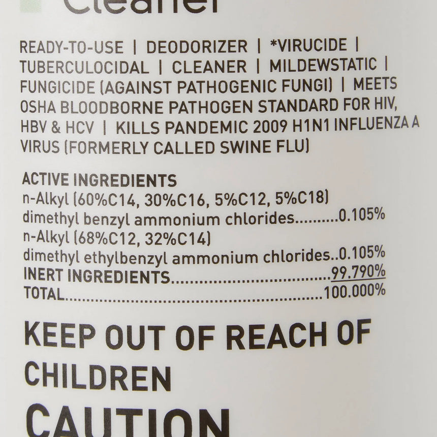 McKesson Pro-Tech Surface Disinfectant Cleaner Alcohol-Based Liquid, Non-Sterile, Floral Scent, 32 oz Bottle McKesson Pro-Tech
