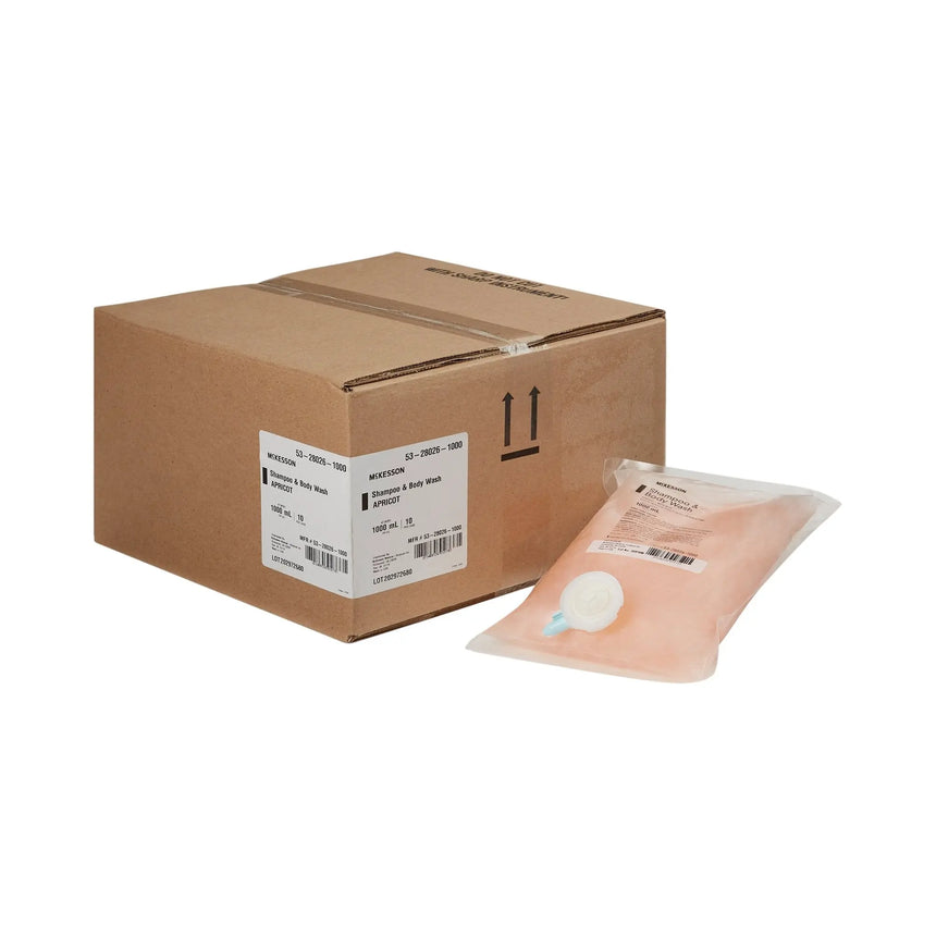 McKesson Shampoo and Body Wash, 1000 mL Dispenser Refill Bag McKesson