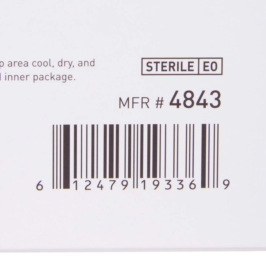McKesson Silicone Adhesive with Border Silicone Foam Dressing, 4 x 4 Inch McKesson