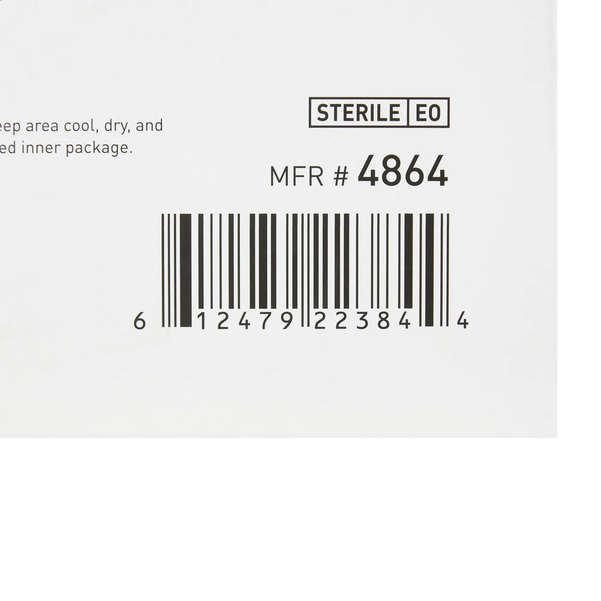 McKesson Silicone Gel Adhesive without Border Silicone Foam Dressing, 6 x 6 Inch McKesson
