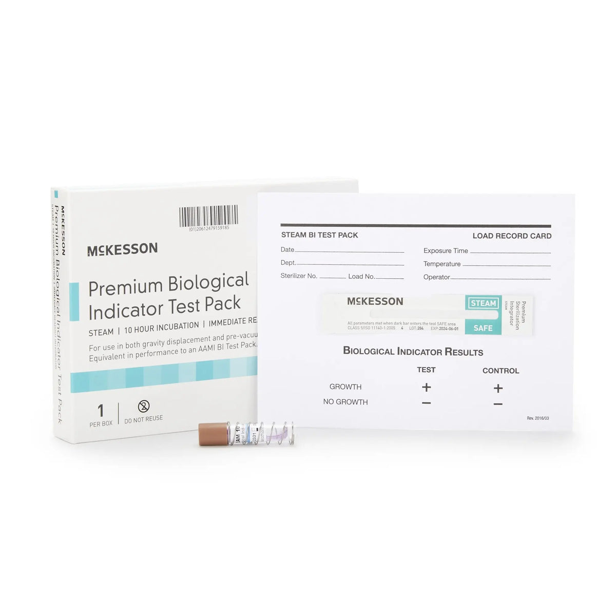 McKesson Sterilization Biological Indicator Pack getMovility