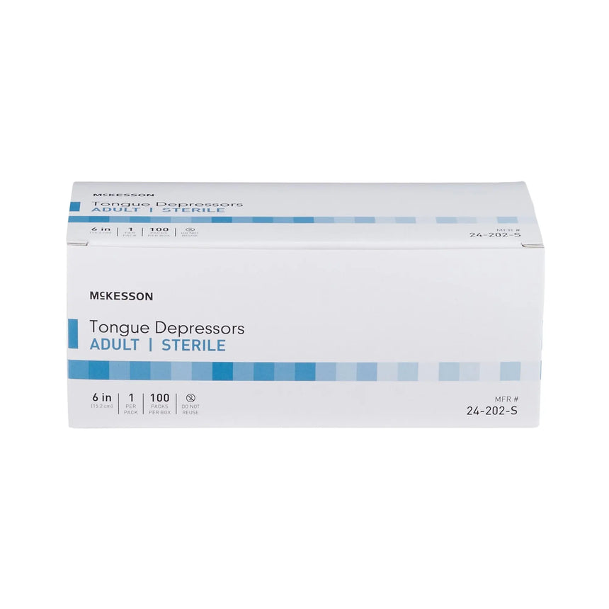 McKesson Tongue Depressors , Senior, Wide Blade, Non-Sterile McKesson
