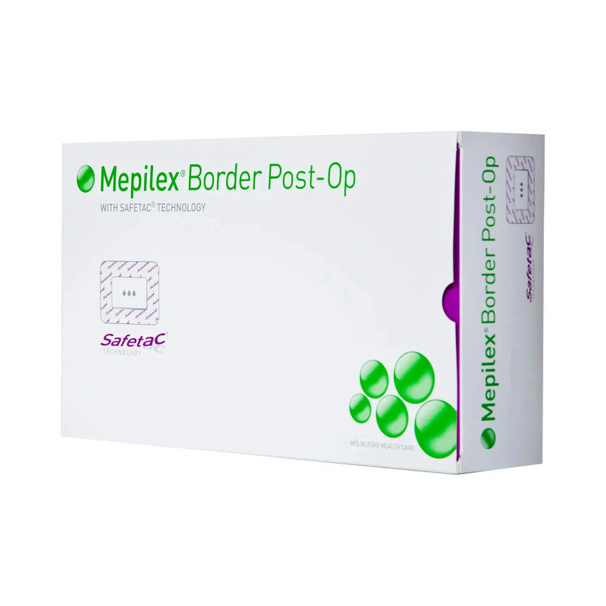 Mepilex® Border Post-Op Adhesive with Border Foam Dressing, 4 x 6 Inch Mepilex® Border Post-Op