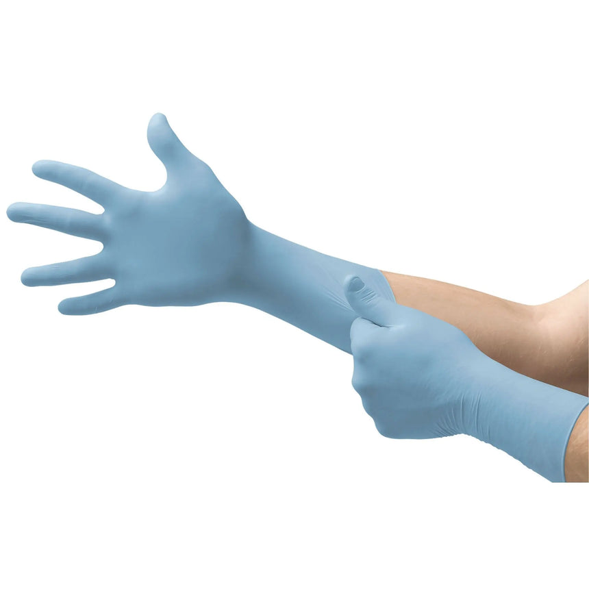 Micro-Touch® Extended Cuff Length Exam Glove, Large, Blue Micro-Touch®