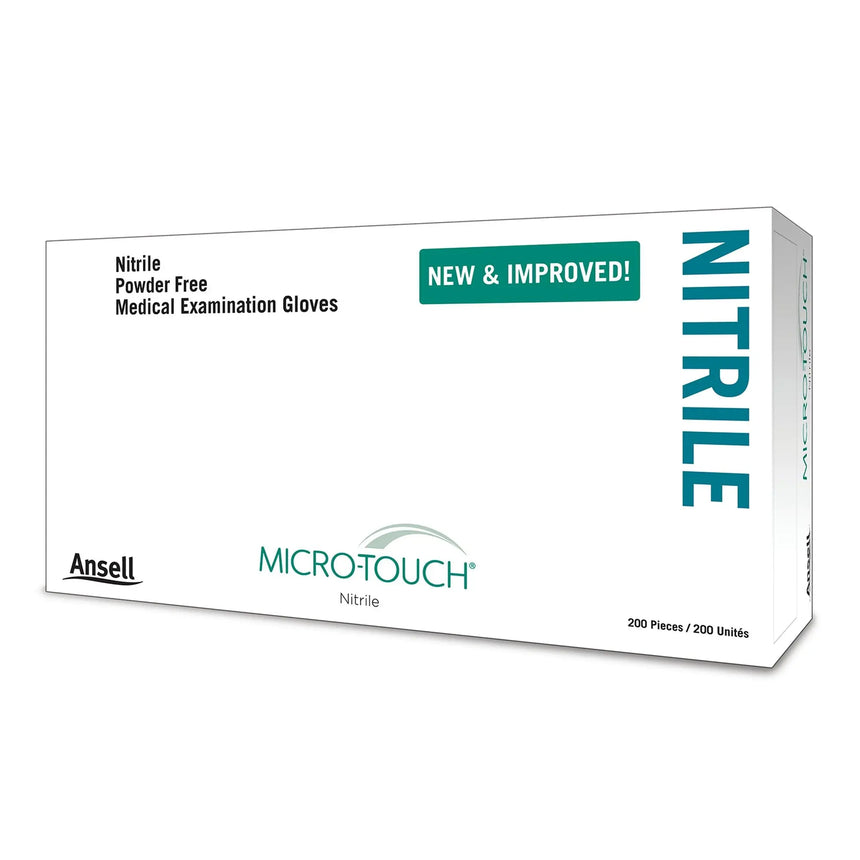 Micro-Touch® Nitrile Exam Glove, Large, Blue Micro-Touch® Nitrile