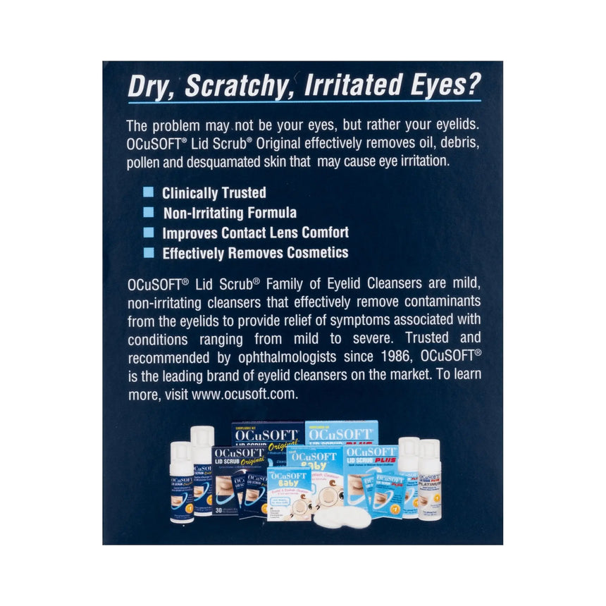 OCuSOFT® Lid Scrub® Eyelid Cleanser OCuSOFT® Lid Scrub®