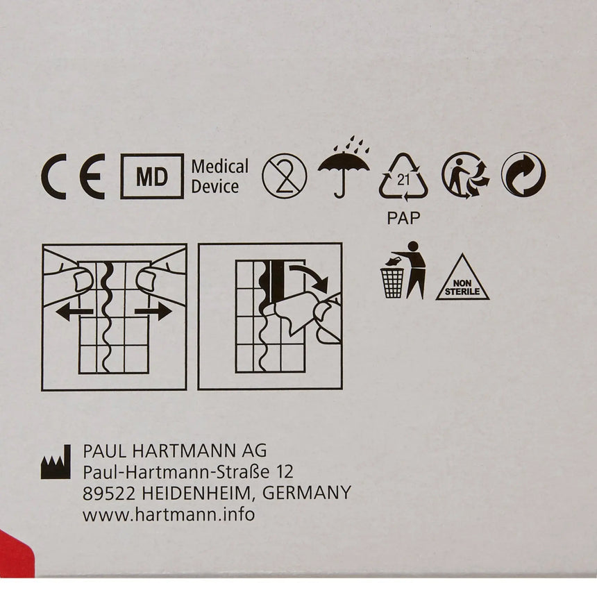 Omnifix® Nonwoven Dressing Retention Tape, 4 Inch x 10 Yard, White Omnifix® Elastic