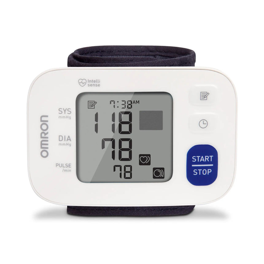 Omron 3 Series Digital Blood Pressure Wrist Unit, Automatic Inflation, Adult, Large Cuff Omronยฎ3 Seriesโข