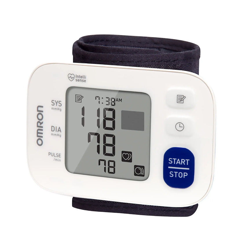 Omron 3 Series Digital Blood Pressure Wrist Unit, Automatic Inflation, Adult, Large Cuff Omronยฎ3 Seriesโข