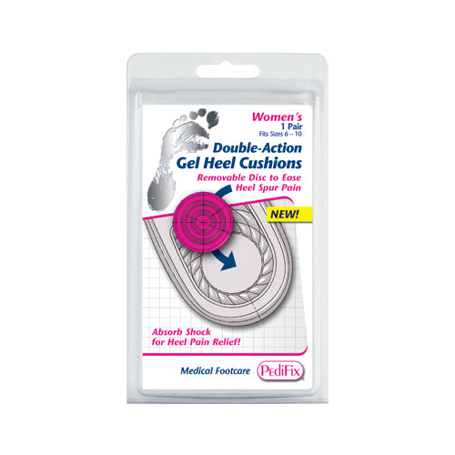 Double-Action Gel Heel Cushion Ladies
