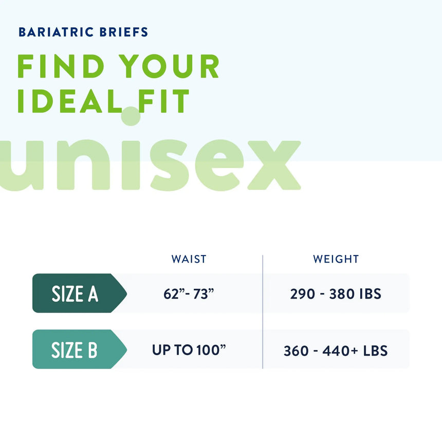 Prevail® Bariatric Ultimate Incontinence Brief, Size B Prevail® Bariatric