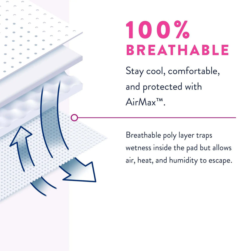 Prevail® Daily Absorbent Underwear, X-Large, Lavender Prevail® For Women Daily Underwear