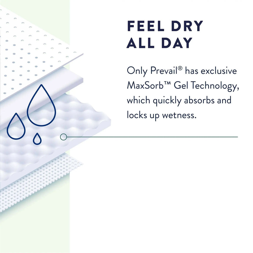 Prevail® Maximum Incontinence Brief, Extra Small (Youth) Prevail®
