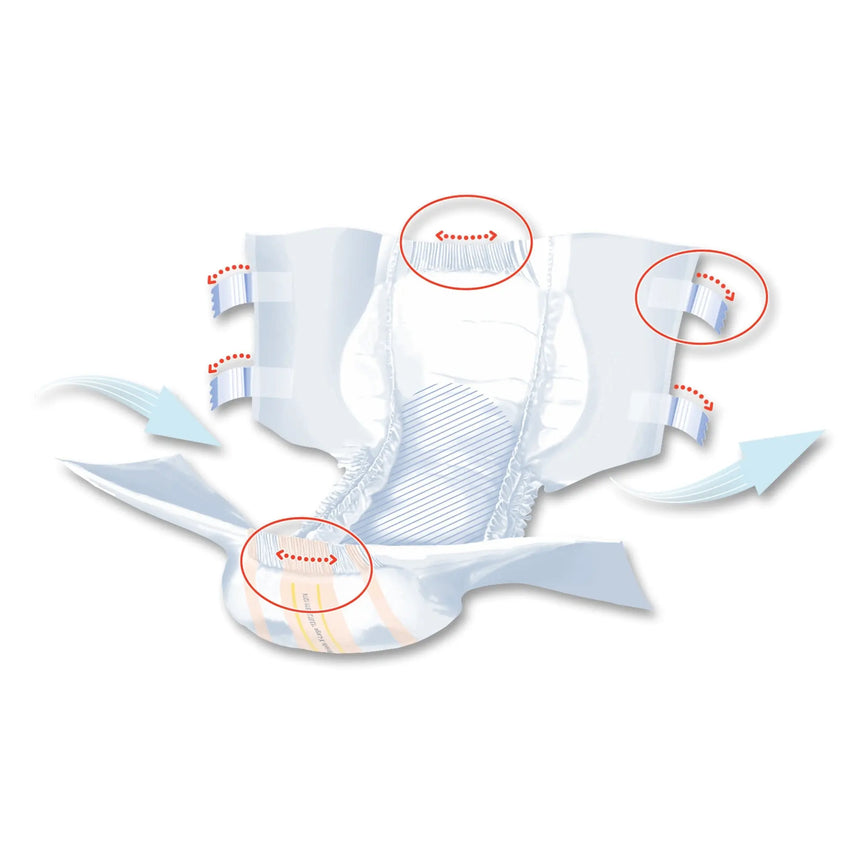 Seni® Super Quatro Severe Absorbency Incontinence Brief, Extra Large Seni® Super Quatro