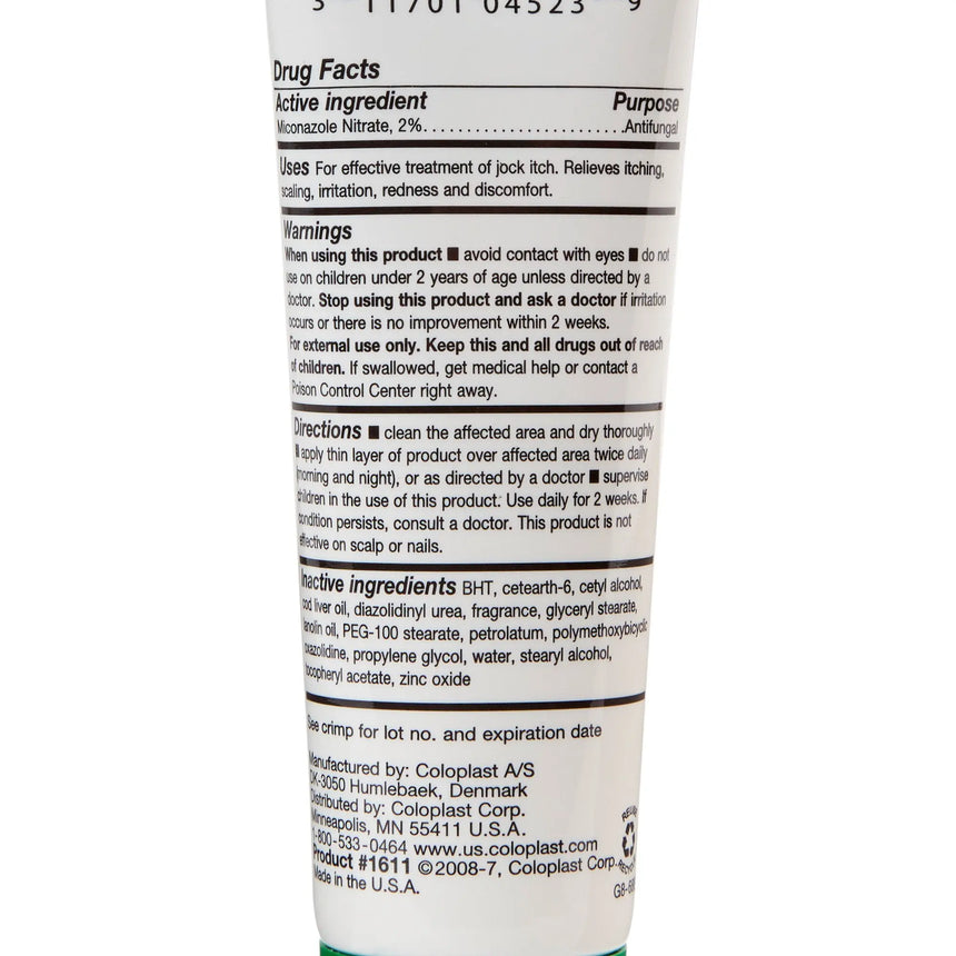 Skin Protectant Baza Antifungal Scented Cream, CHG Compatible, 2 Oz Tube Baza® Antifungal