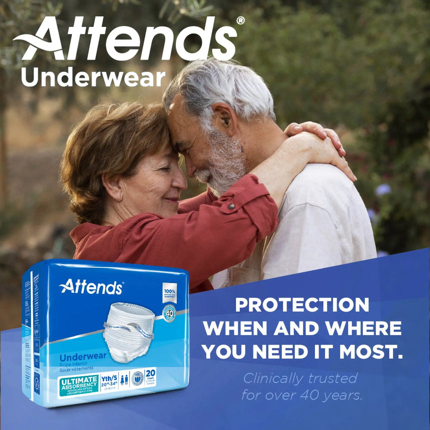 Attends® Advanced Underwear, Youth / Small Attends® Advanced