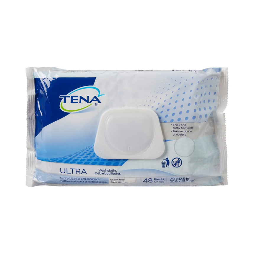 Tena Ultra Unscented Washcloths TENA ProSkin™ Ultra