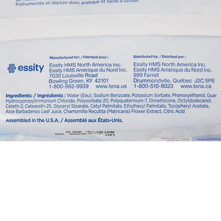 Tena Ultra Unscented Washcloths TENA ProSkin™ Ultra