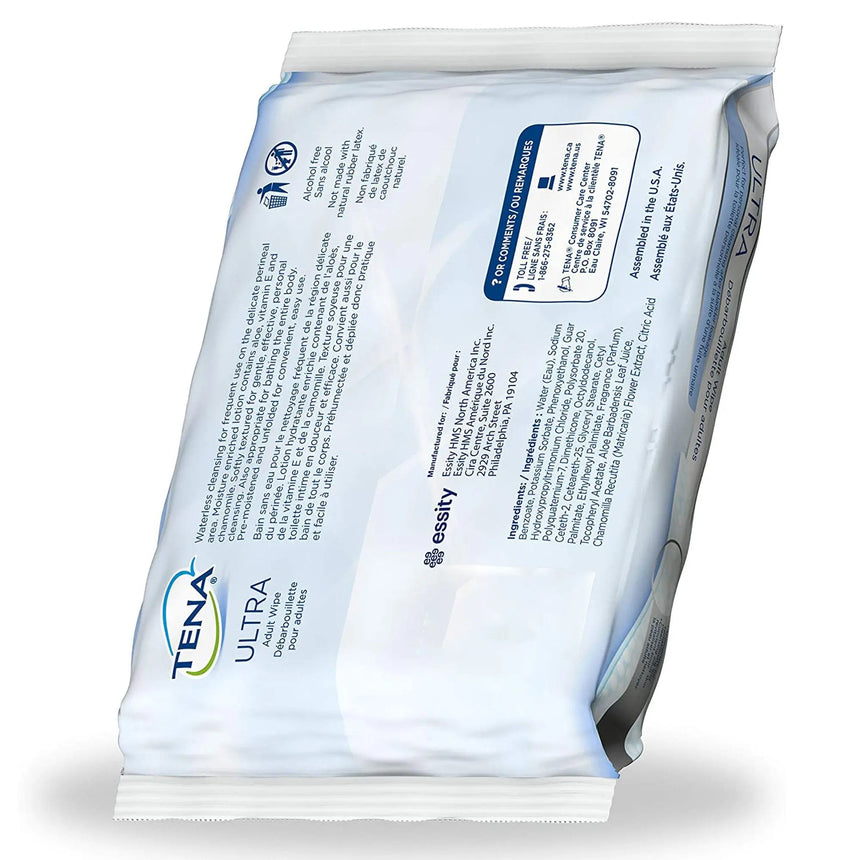 Tena UltraFlush Flushable Personal Wipes TENA ProSkin™ UltraFlush®