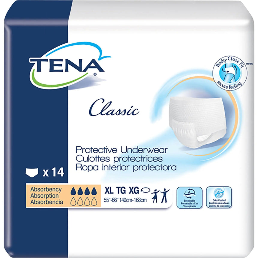 Tena® Classic Absorbent Underwear, Extra Large TENA® Classic