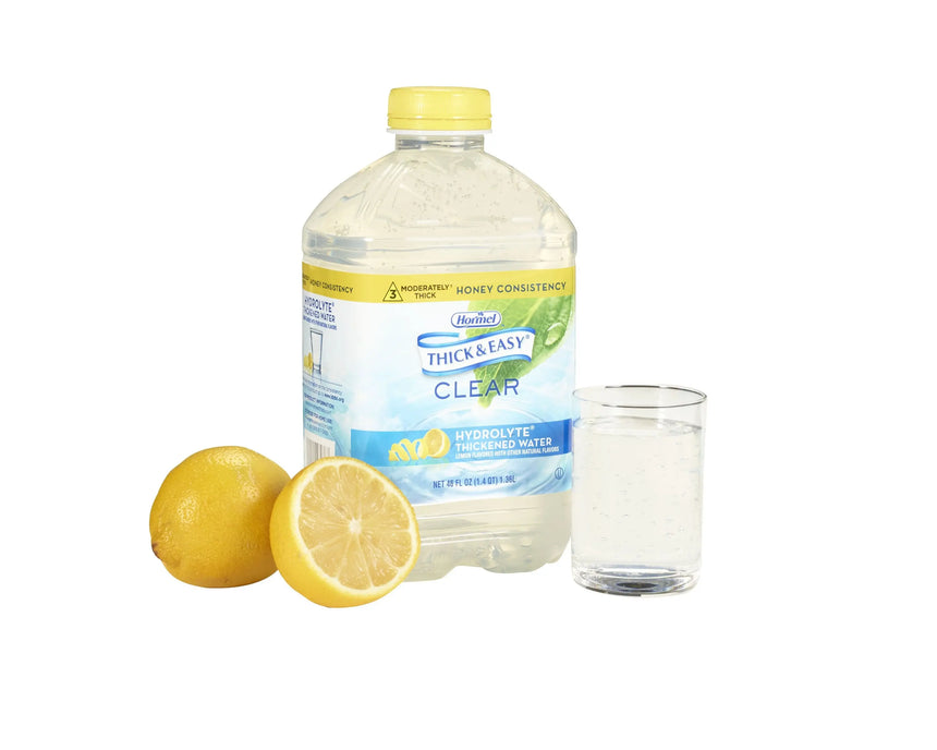 Thick & Easy® Hydrolyte® Honey Consistency Lemon Thickened Water, 46-ounce Bottle Thick & Easy® Hydrolyte®