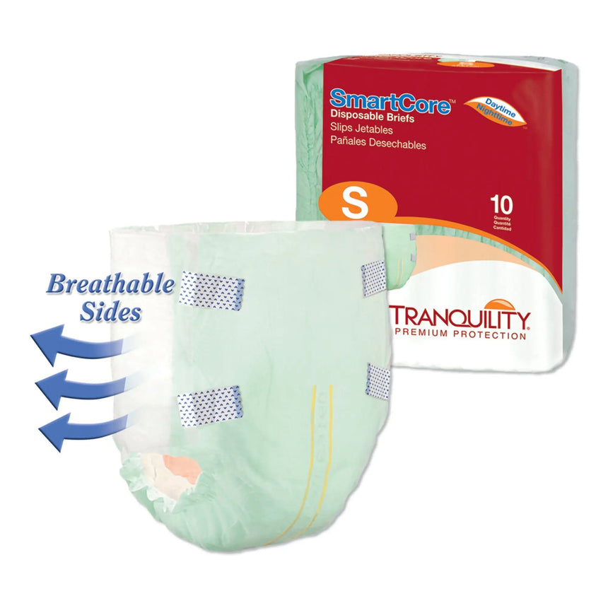 Tranquility SmartCore™ Maximum Protection Incontinence Brief, Small Tranquility SmartCore™