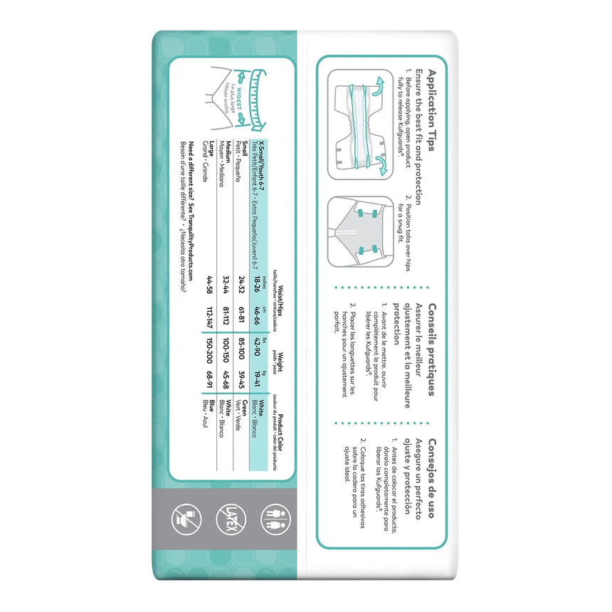 Tranquility® Essential Heavy Incontinence Brief, Extra Small Tranquility® Essential