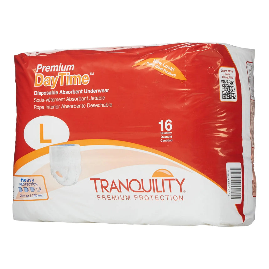Tranquility® Premium DayTime™ Heavy Protection Absorbent Underwear, Large Tranquility® Premium DayTime™