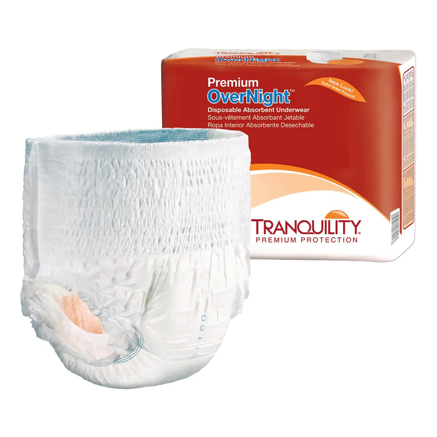 Tranquility® Premium OverNight™ Absorbent Underwear, Medium Tranquility® Premium OverNight™