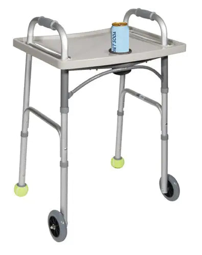 Universal Walker Tray with Cup Holder Grey Drive Movility LLC- CM