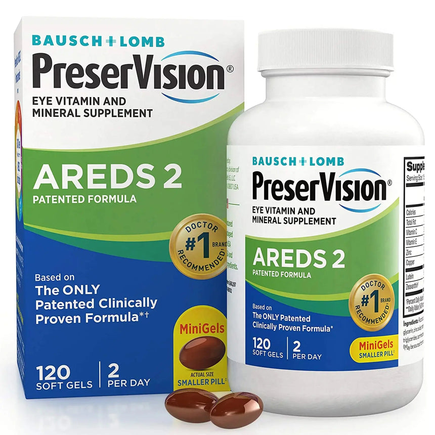 PreserVision® Areds 2 Ascorbic Acid / Vitamin E Eye Supplement PreserVision® Areds 2