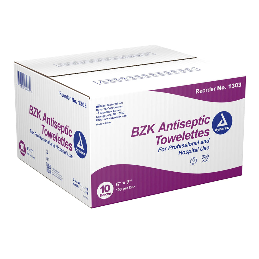 dynarex® Scented BZK Antiseptic Towelettes, Individual Packet - getMovility