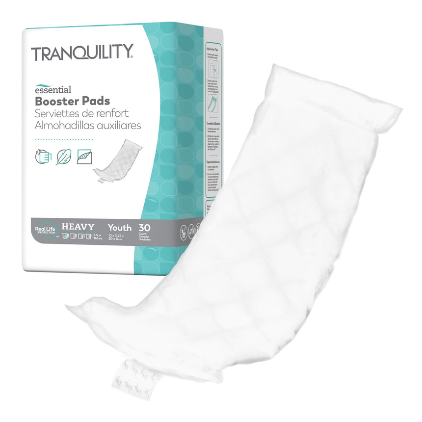 Select® Kids® Diaper Booster Pad, 3¼ x 11½ Inch Tranquility® Essential