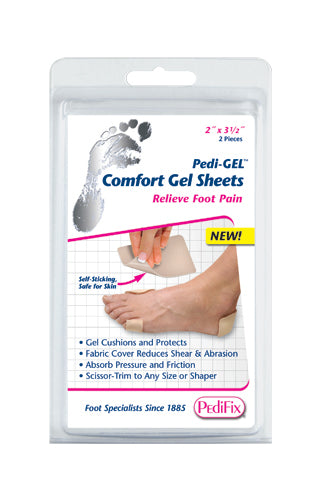 Pedi-Gel Comfort Gel Sheets 2 x3.5