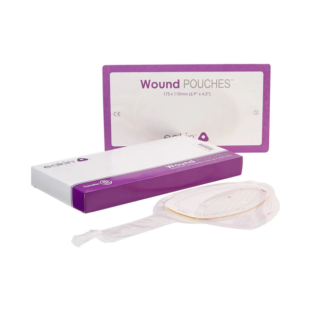 Eakin® Fistula and Wound Drainage Pouch, 4-3/10 x 6-9/10 Inch Eakin®