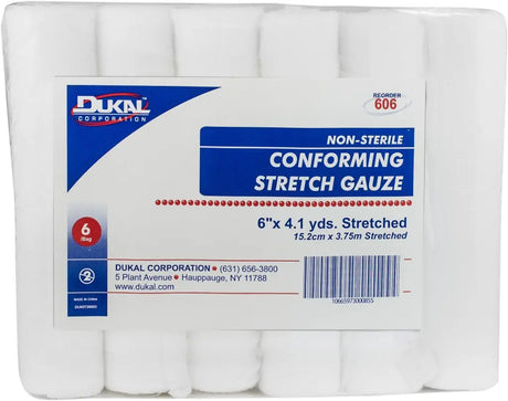 Dukal™ Conforming Bandage, 6 Inch x 4-1/10 Yard Dukal™