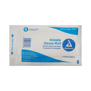 Dynarex® Sterile Fluff Bandage Roll, 4-1/2 Inch x 4-1/10 Yard Dynarex®