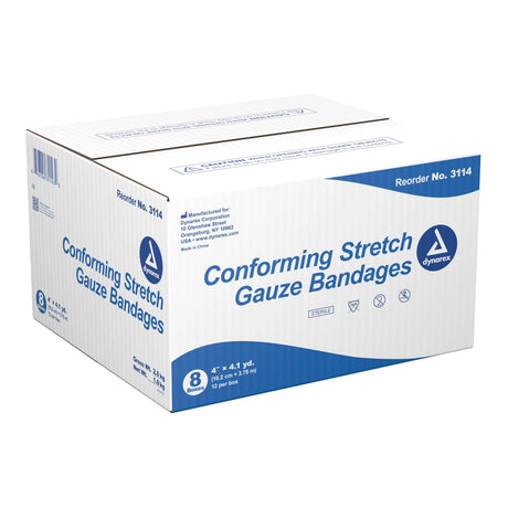 dynarex® Sterile Conforming Bandage, 4 Inch x 4-1/10 Yard Dynarex®